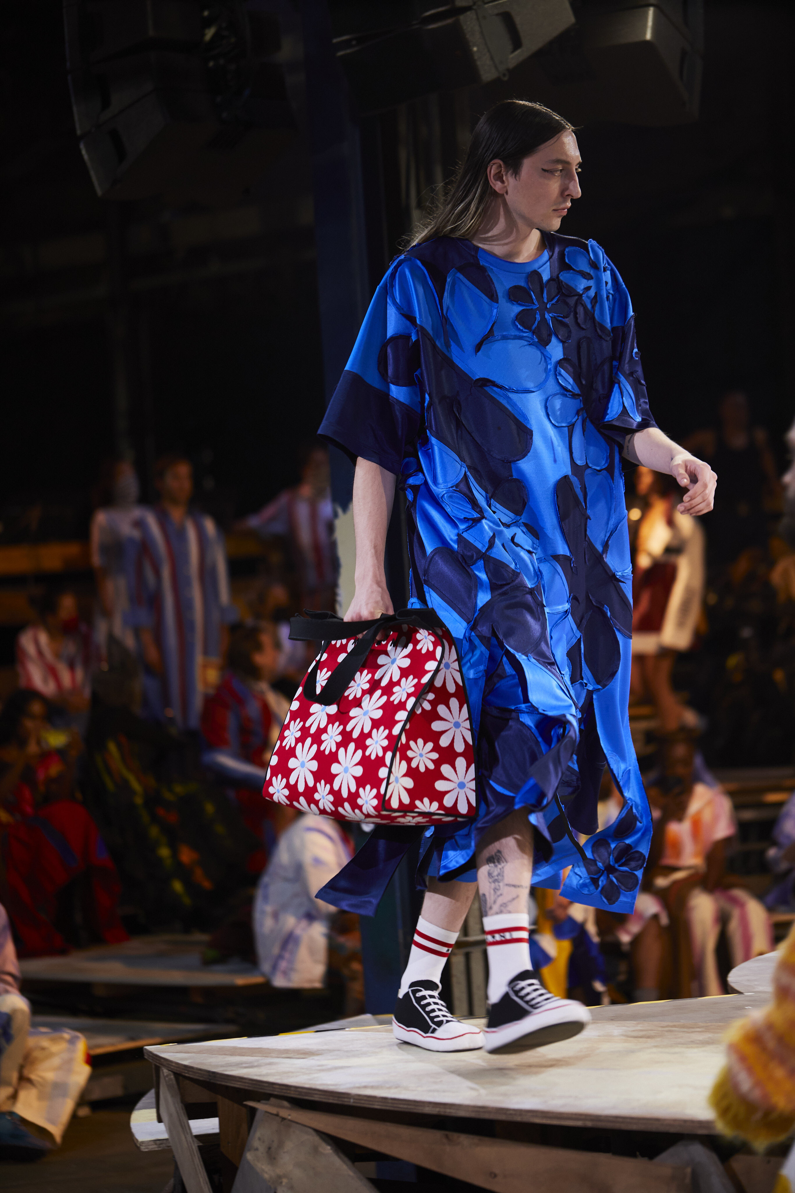 22SS MARNI(マルニ) マルニグラム シャツとショーツ セットアップ マルニ | 公式オンラインストア